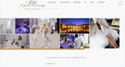 Desktop Screenshot of j-organise-votre-mariage.fr